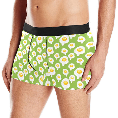 Fried Eggs Pattern Print Design 01 Men's All Over Print Boxer Briefs Men's Underwear