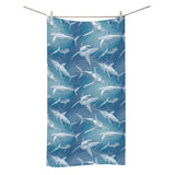 Shark hand drawn Bath Towel