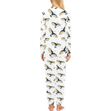 Eagle Pattern Print Design 03 Women's All Over Print Pajama Set