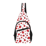 Ladybug Pattern Print Design 04 All Over Print Chest Bag