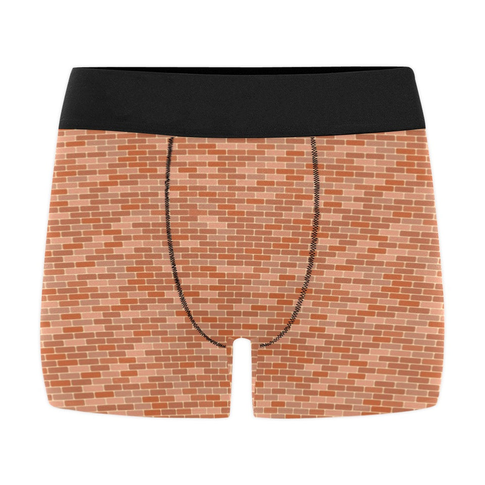 Brick Printed Pattern Print Design 02 Men's All Over Print Boxer Briefs Men's Underwear