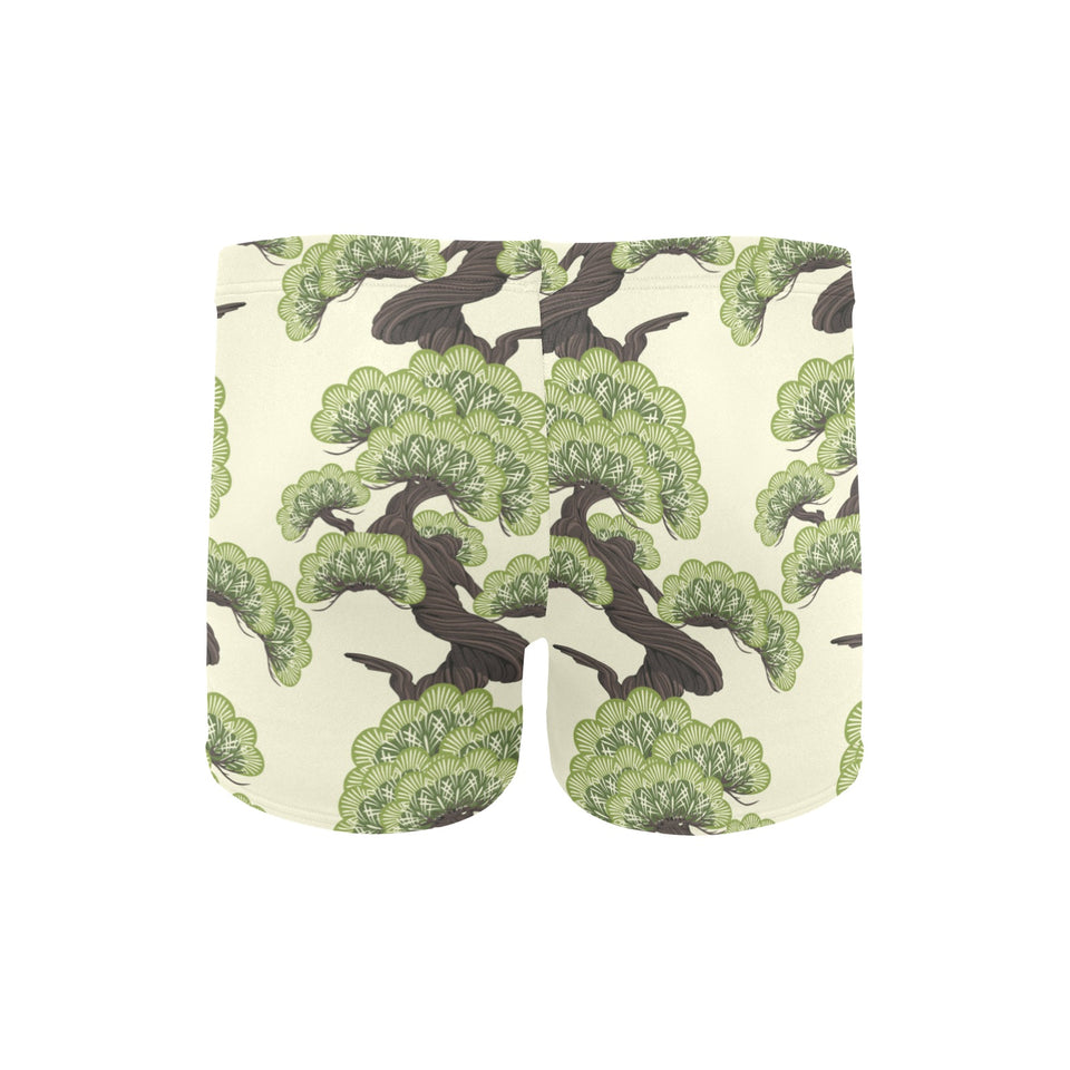 Bonsai pattern Men's Swimming Trunks