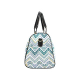 zigzag chevron paint design pattern Travel Bag