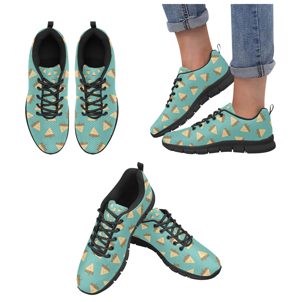 Sandwich Pattern Print Design 03 Women's Sneaker Shoes