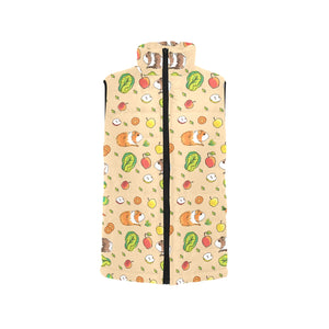Guinea Pig Pattern Print Design 05 Women's Padded Vest