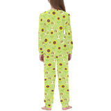 Snail Pattern Print Design 01 Kids' Boys' Girls' All Over Print Pajama Set