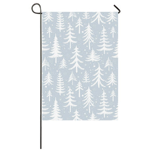 Christmas tree winter forest pattern House Flag Garden Flag