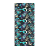 Dragon sea wave pattern Beach Towel