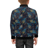 Beautiful peacock feather pattern Kids' Boys' Girls' Bomber Jacket