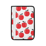 red apples white background Car Seat Belt Cover