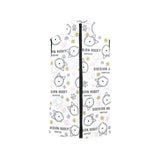 Siberian Husky design pattern Women's Padded Vest