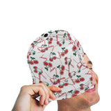 Hand drawn cherry pattern All Over Print Snapback Cap