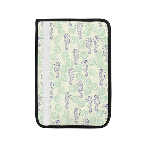 Seahorse shell pattern Car Seat Belt Cover