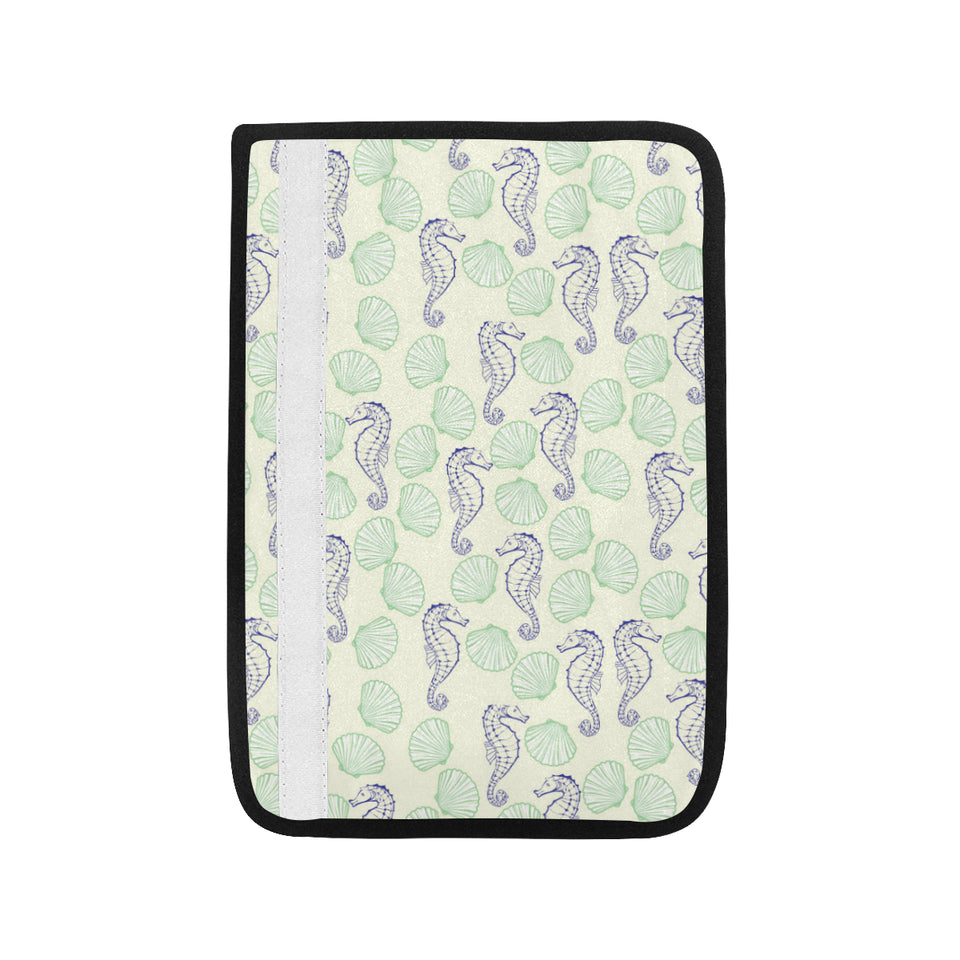 Seahorse shell pattern Car Seat Belt Cover