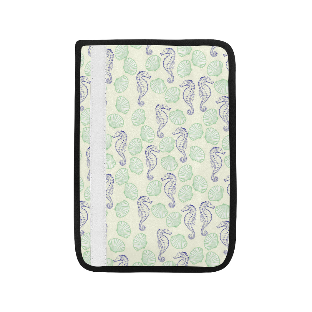 Seahorse shell pattern Car Seat Belt Cover