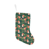 Squirrel Pattern Print Design 03 Christmas Stocking