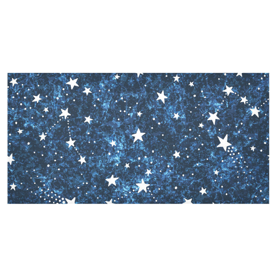 Night sky star pattern Tablecloth