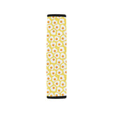 Fried Eggs Pattern Print Design 05 Car Seat Belt Cover