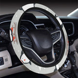 Cute Penguin christmas pattern Car Steering Wheel Cover