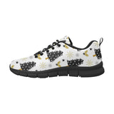 Christmas tree holly snow star pattern Men's Sneaker Shoes