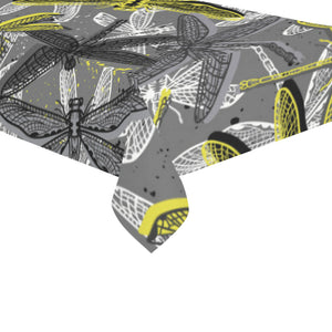 Hand drawn dragonfly pattern Tablecloth