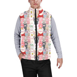 Pig Pattern Print Design 02 Men's Padded Vest