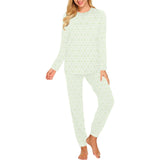 Cucumber pattern background Women's All Over Print Pajama Set