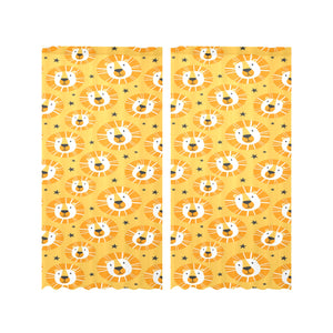 Lion Pattern Print Design 03 Gauze Curtain