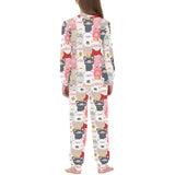 Pig Pattern Print Design 02 Kids' Boys' Girls' All Over Print Pajama Set