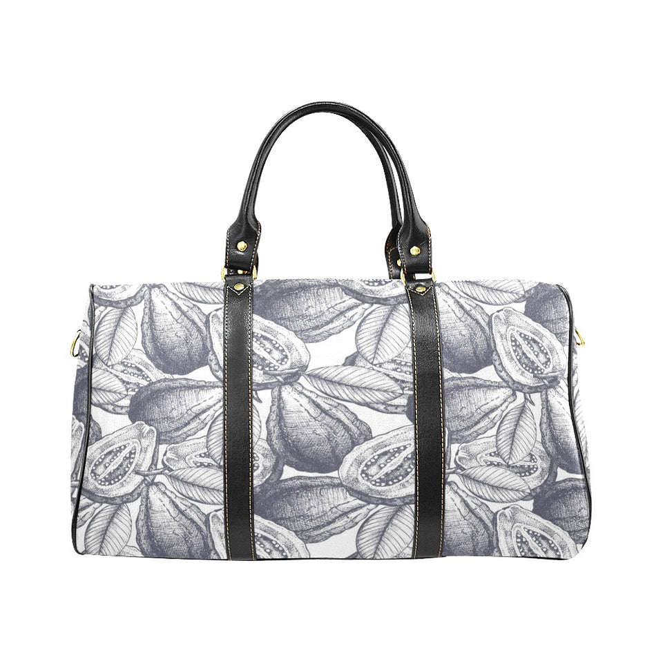Guava tropical hand drawn pattern Travel Bag