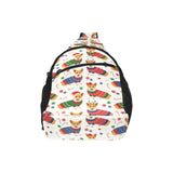 Corgi Christmas Pattern All Over Print Chest Bag
