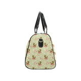 Yorkshire Terrier Pattern Print Design 01 Travel Bag