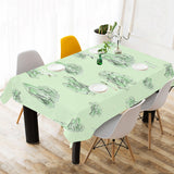 broccoli sketch pattern Tablecloth
