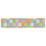 Chemistry Periodic Table Pattern Print Design 01 Table Runner