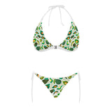 Avocado design pattern Sexy Bikinis Two-Piece Swimsuits
