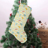 Hippopotamus Pattern Print Design 04 Christmas Stocking