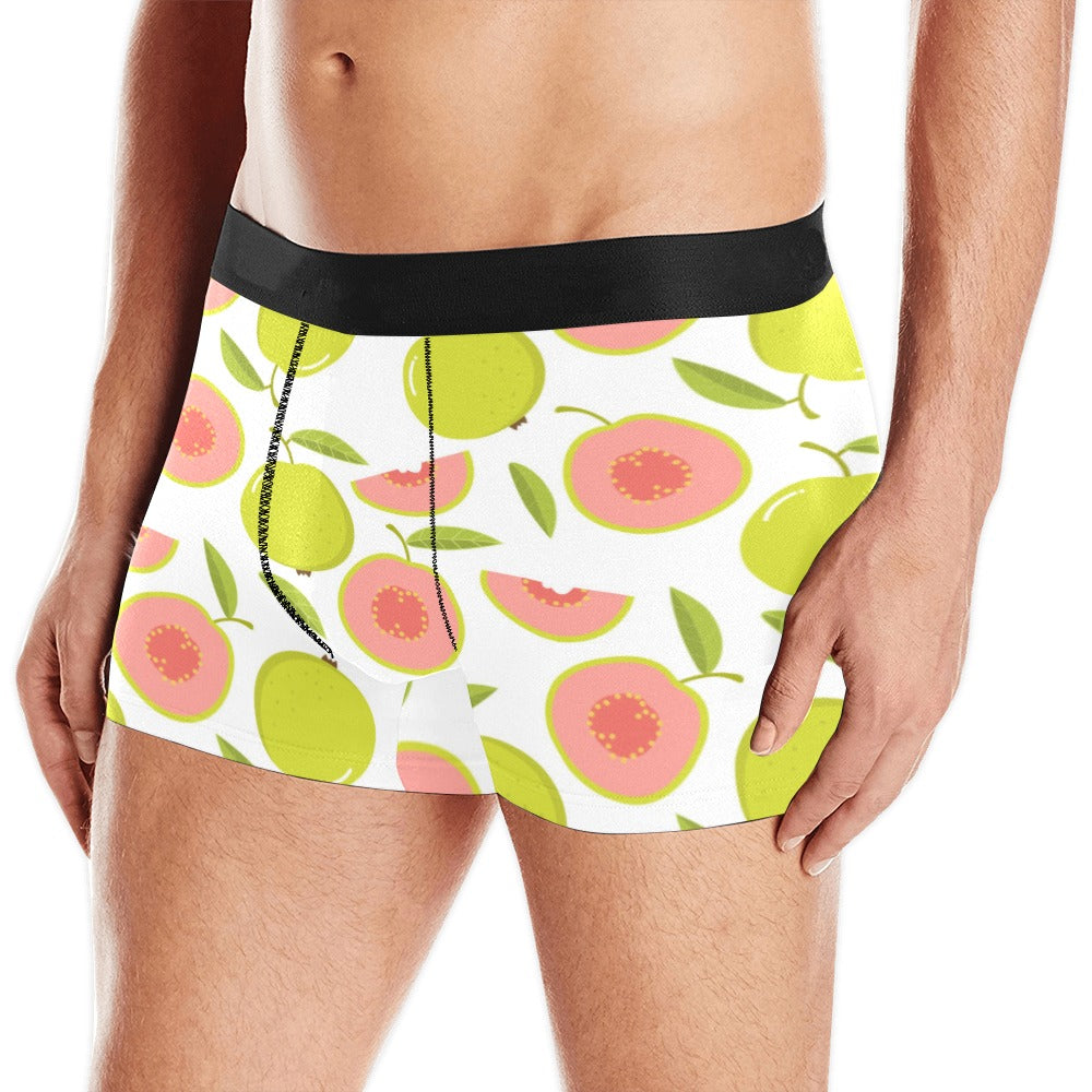Guava pattern Men's All Over Print Boxer Briefs Men's Underwear