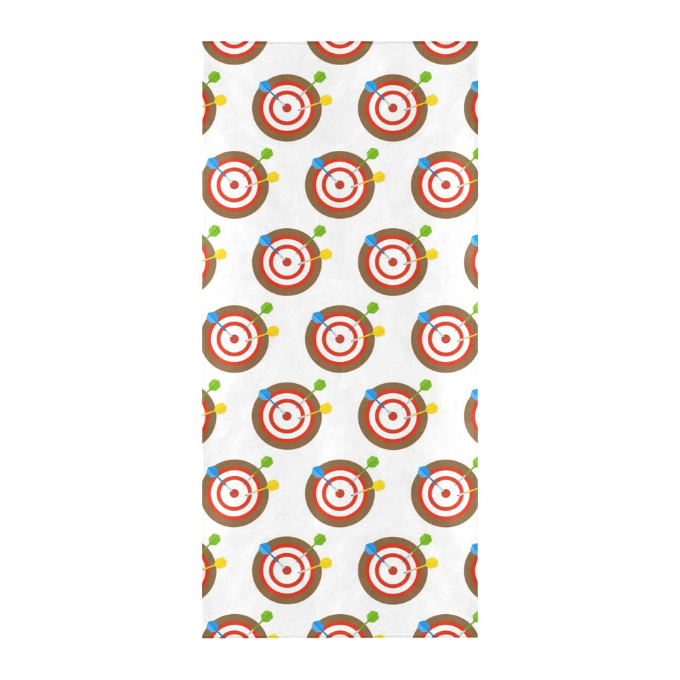 Darts Pattern Print Design 04 Beach Towel