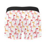 Giraffe Pattern Print Design 03 Men's All Over Print Boxer Briefs Men's Underwear