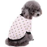 Yorkshire Terrier Pattern Print Design 02 All Over Print Pet Dog Round Neck Fuzzy Shirt