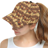 Camel polynesian tribal design pattern All Over Print Snapback Cap