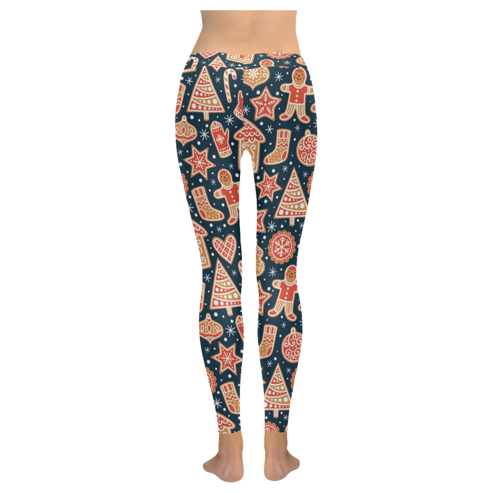 Christmas gingerbread cookie pattern Women's Legging Fulfilled In US