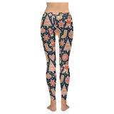 Christmas gingerbread cookie pattern Women's Legging Fulfilled In US