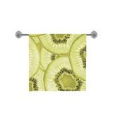 Sliced kiwi pattern Bath Towel