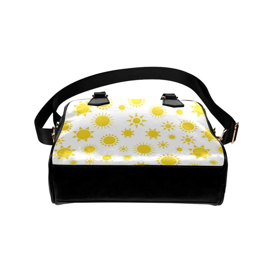 Sun pattern Shoulder Handbag