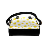 Sun pattern Shoulder Handbag