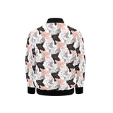 Pig Pattern Print Design 05 Kids' Boys' Girls' Bomber Jacket