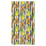 papaya design pattern Bath Towel