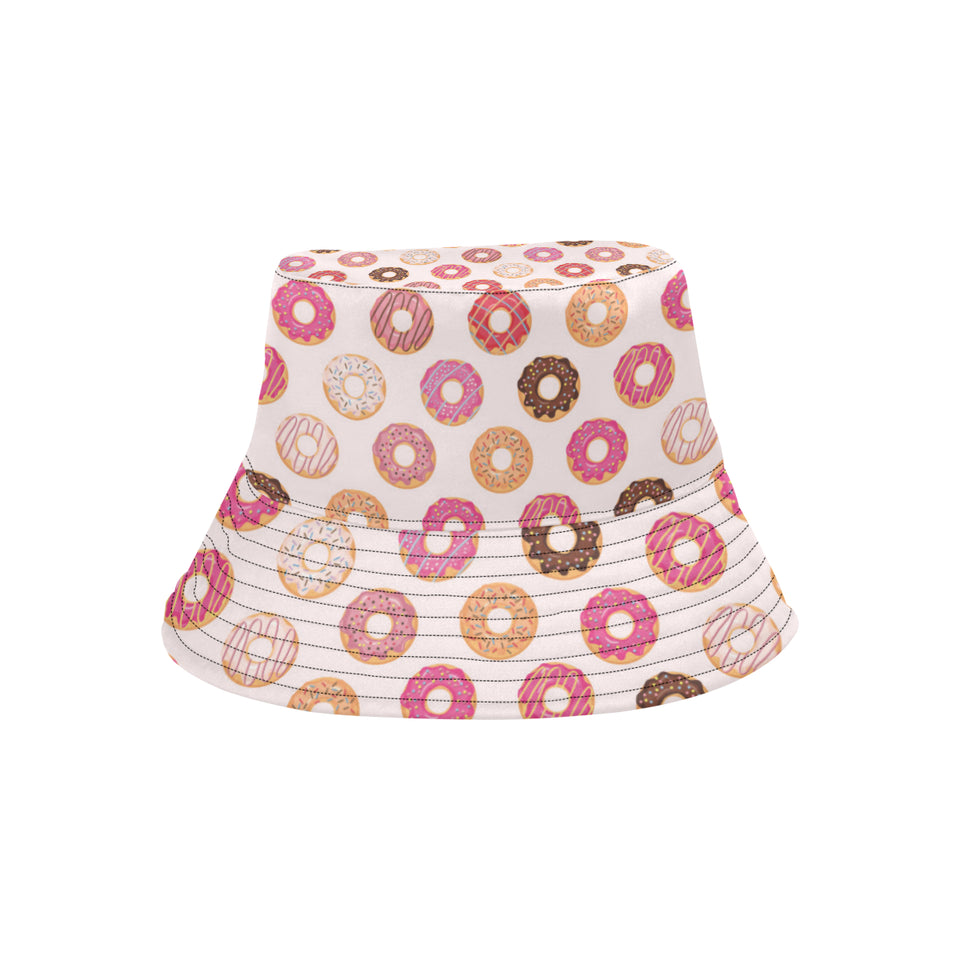 Colorful donut pattern Unisex Bucket Hat