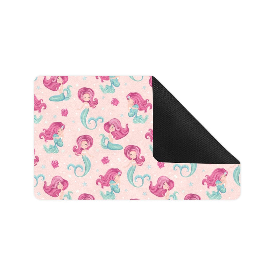 Cute little mermaid pattern Doormat